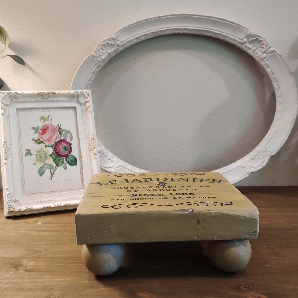Le Jardinier Solid Wood Rustic Riser - Picture 3 of 6